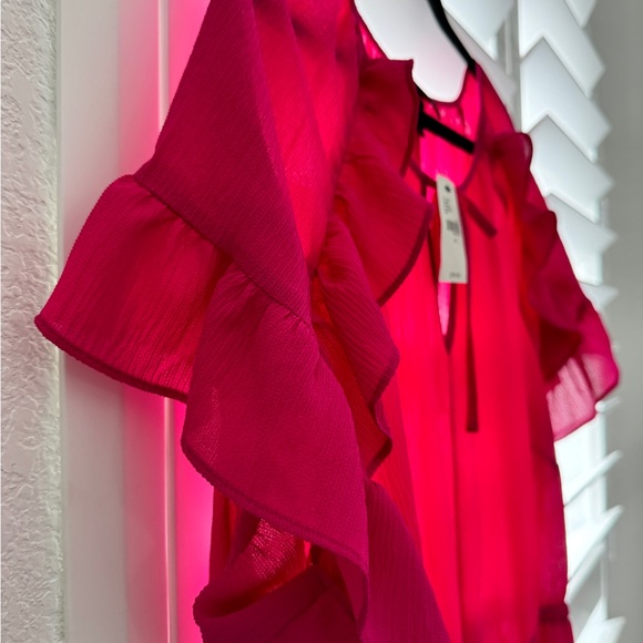 Lane Bryant pink maxi dress size 24 BNWT - Picture 4 of 5